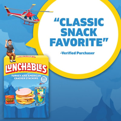 Lunchables Turkey American Cracker Stackers w/ Reese's Peanut Butter Cup & Capri Sun Pacific Cooler - 8.9 Oz - Image 4