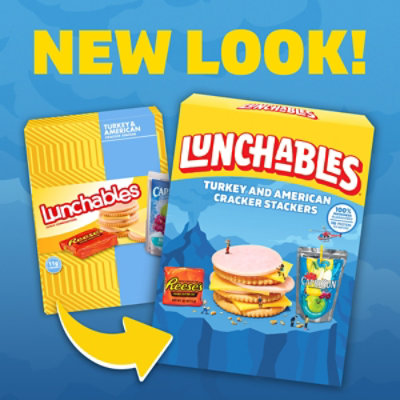 Lunchables Turkey American Cracker Stackers w/ Reese's Peanut Butter Cup & Capri Sun Pacific Cooler - 8.9 Oz - Image 5