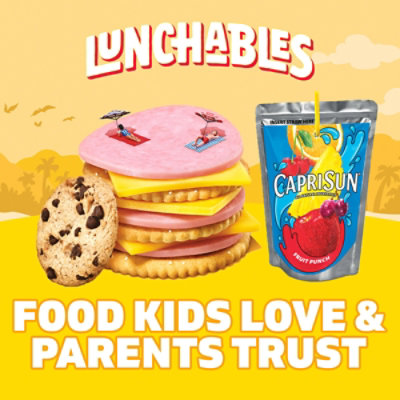 Lunchables Ham & American Cheese Cracker Stackers Meal Kit with Capri Sun & Cookies Box - 9.1 Oz - Image 5