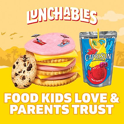 Lunchables Ham & American Cheese Cracker Stackers Meal Kit with Capri Sun & Cookies Box - 9.1 Oz - Image 7