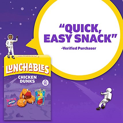 Lunchables Chicken Dunks Meal Kit with Capri Sun Fruit Punch Drink & Nerds Candy Box - 9.8 Oz - Image 9