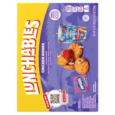 Lunchables Chicken Dunks with Strawberry Nerds Candy and Capri Sun Fruit Punch Fun Pack - 9.8 Oz - Image 8