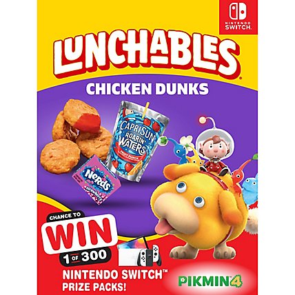 Lunchables Chicken Dunks Meal Kit with Capri Sun Fruit Punch Drink & Nerds Candy Box - 9.8 Oz - Image 3