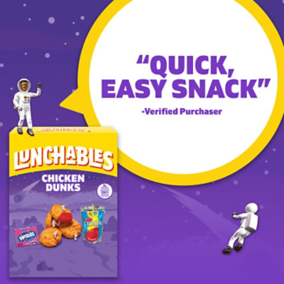 Lunchables Chicken Dunks Meal Kit with Capri Sun Fruit Punch Drink & Nerds Candy Box - 9.8 Oz - Image 6