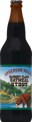 Anderson Valley Brewing Beer Barney Flats Oatmeal Stout Bottle - 22 Fl. Oz. - Image 1
