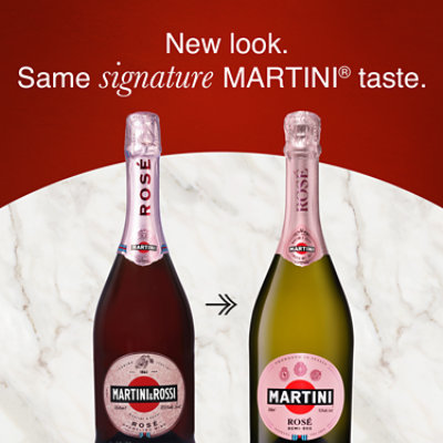 Martini & Rossi Sparkling Wine Rose - 750 Ml - Image 1