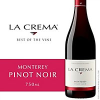 La Crema Monterey Pinot Noir Red Wine - 750 Ml - Image 1