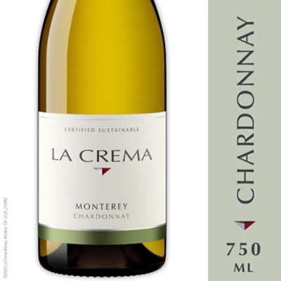 La Crema Monterey Chardonnay White Wine - 750 Ml - Image 1