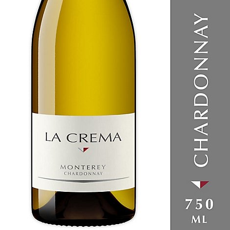 La Crema Wine White Chardonnay Monterey - 750 Ml