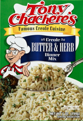 Tony Chacheres Dinner Mix Creole Butter & Herb Box - 7 Oz - Image 2