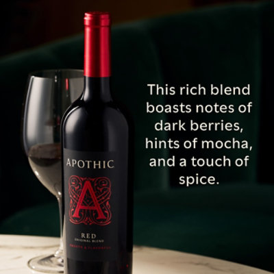 Apothic Red Blend Red Wine - 750 Ml - Image 4