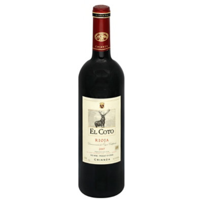 El Coto Rioja Crianza Wine - 750 Ml