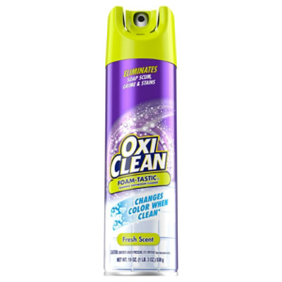 Kaboom Bathroom Foam Tastic With Oxi Clean Fresh Scent Cleaner - 19 Oz - Image 3