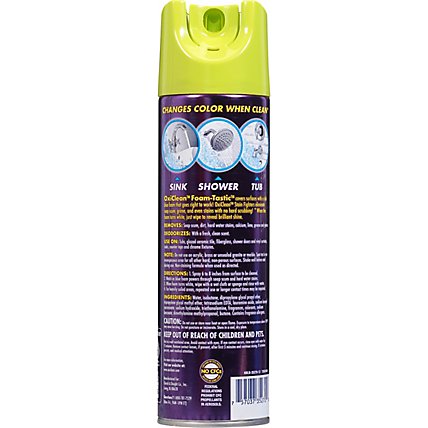 Kaboom Bathroom Cleaner Foam-Tastic With Oxi Clean Fresh Scent - 19 Oz - Image 5