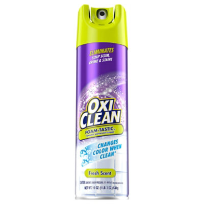 Scrub Free W/Oxiclean Lemon Scent Bathroom Cleaner 40 Fl Oz