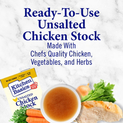 Kitchen Basics Unsalted Chicken Stock Carton - 32 Oz - Image 3