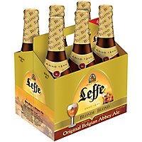 Leffe Blonde Trappist Abbey Ale Bottles - 6-11.2 Fl. Oz. - Image 1