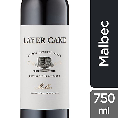 Layer Cake Wine Malbec Mendoza-Argentina - 750 Ml