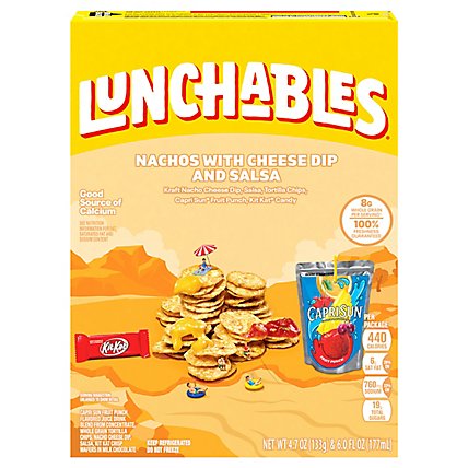 Lunchables Lunch Combinations Nachos Cheese Dip & Salsa - 4.7 Oz - Image 3