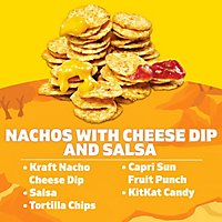 Lunchables Nachos Cheese Dip & Salsa Meal Kit with Capri Sun Drink & Kit Kat Bar Box - 10.7 Oz - Image 5