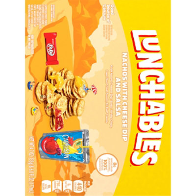 Lunchables Nachos Cheese Dip & Salsa Meal Kit with Capri Sun Drink & Kit Kat Bar Box - 10.7 Oz - Image 7