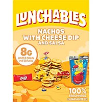 Lunchables Nachos Cheese Dip & Salsa Meal Kit with Capri Sun Drink & Kit Kat Bar Box - 10.7 Oz - Image 1