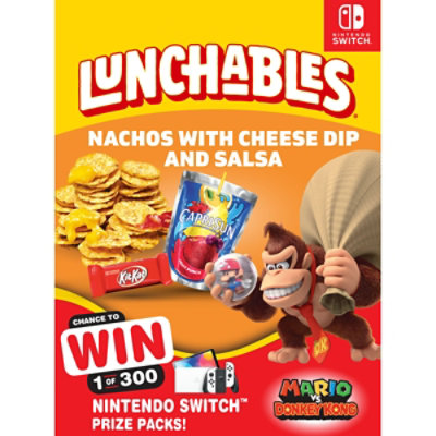 Lunchables Lunch Combinations Nachos Cheese Dip & Salsa - 4.7 Oz