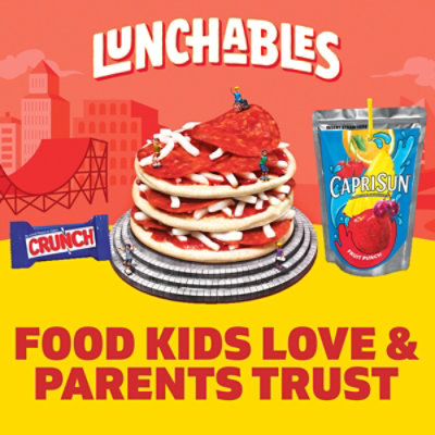 Lunchables Pizza with Pepperoni Meal Kit with Capri Sun Drink & Crunch Candy Bar Box - 10.7 Oz - Image 2