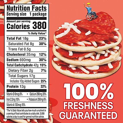 Lunchables Pizza with Pepperoni Meal Kit with Capri Sun Drink & Crunch Candy Bar Box - 10.7 Oz - Image 7