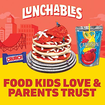 Lunchables Pizza with Pepperoni Meal Kit with Capri Sun Drink & Crunch Candy Bar Box - 10.7 Oz - Image 8