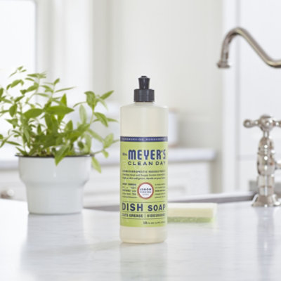 Mrs. Meyer’s Clean Day Lemon Verbena Dish Soap - 16 Fl. Oz. - Image 3