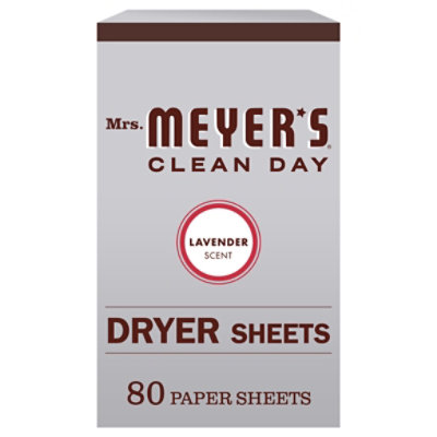 Mrs. Meyer’s Clean Day Lavender Dryer Sheets (Pack of 80) - Image 3