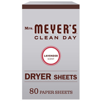 Mrs. Meyer’s Clean Day Lavender Dryer Sheets (Pack of 80) - Image 3