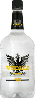 VITALI Vodka Premium Citron Citrus Flavored 70 Proof - 1.75 Liter - Image 2