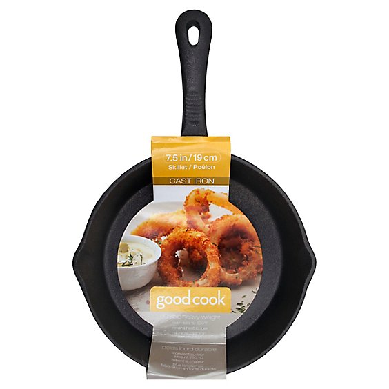 Good Cook Cast Iron Skillet 8 Inch - Each