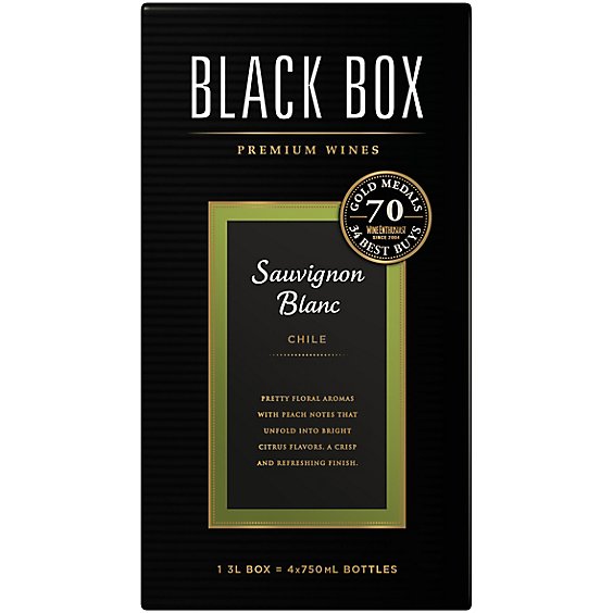 Black Box Sauvignon Blanc White Wine Box - 3 Liter