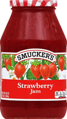 Smuckers Jam Strawberry - 48 Oz - Image 2