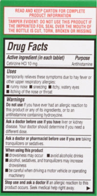 Signature Select/Care Allergy Relief Cetirizine Hydrochloride 10mg Antihistamine Tablet - 30 Count - Image 5