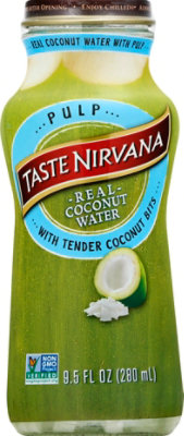 Taste Nirvana Coconut Water with Pulp - 9.5 Fl. Oz. - Image 2