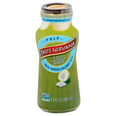 Taste Nirvana Coconut Water with Pulp - 9.5 Fl. Oz.