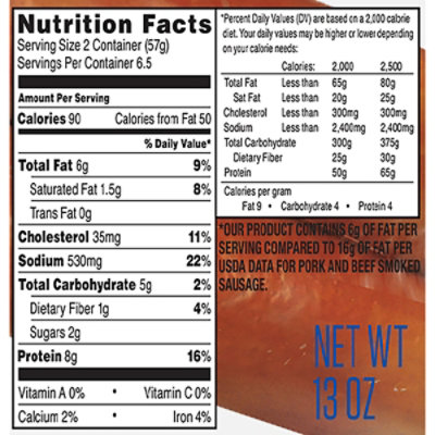 Butterball Sausage Smoked Everyday Turkey - 13 Oz - Image 3