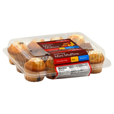 Bakery Muffin Mini Variety 12 Count - Each