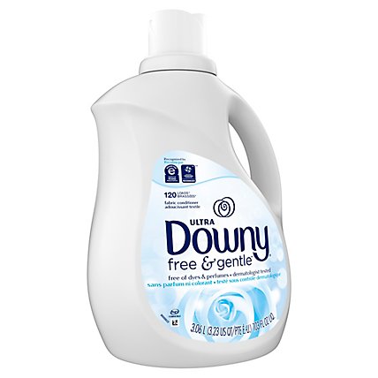 Downy Ultra Fabric Conditioner Free & Gentle - 103 Fl. Oz. - Image 2