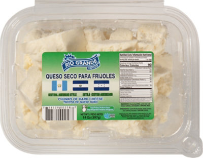 Rio Grande Chunks Of Hard Cheese - 14 Oz