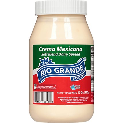 Rio Grande Cream Mexican - 32 Oz - Image 2