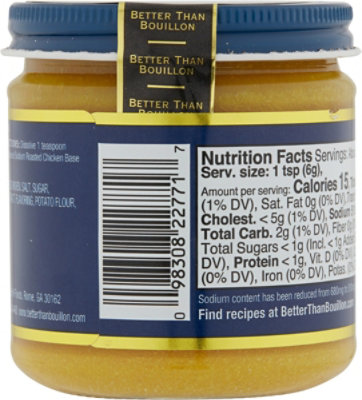 Better Than Bouillon Base Reduced Sodium Chicken - 8 Oz - Image 6