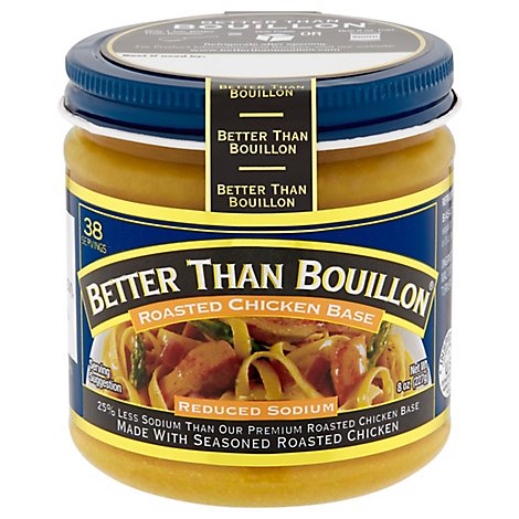 Better Than Bouillon Base Reduced Sodium Chicken - 8 Oz