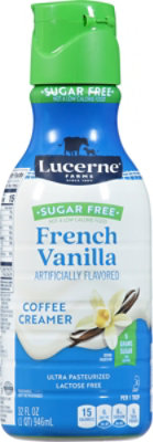 Lucerne Coffee Creamer Sugar Free French Vanilla - 32 Fl. Oz. - Image 6