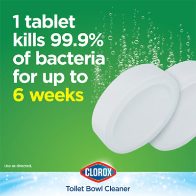 Clorox Ultra Clean Toilet Tablets Bleach - 2-3.5 Oz - Image 4