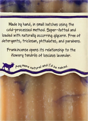 Indigo Wild Zum Bar Soap Frankincense-Lavender - 3 Oz - Image 5